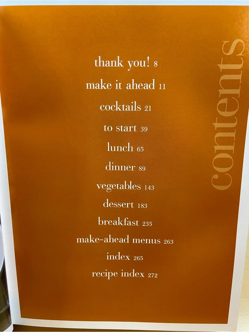 Make It Ahead Cookbook - White Cover with Red Accent